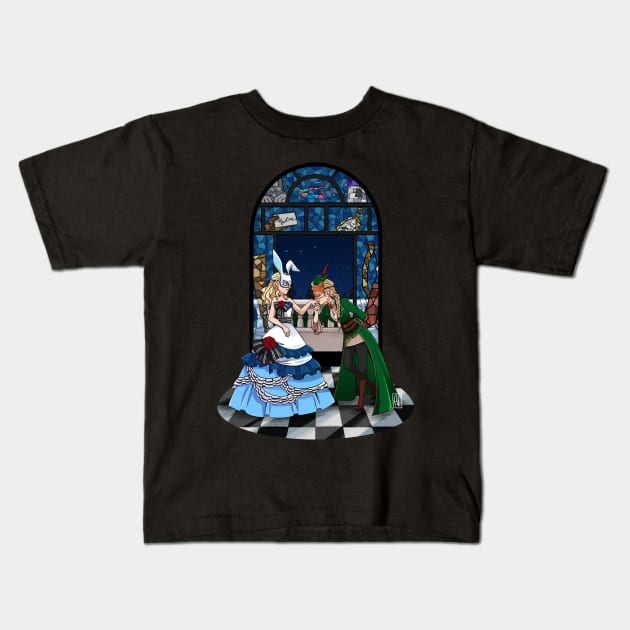 Alice & Robin (Cutout / Bright ver.) Kids T-Shirt by artsy_alice